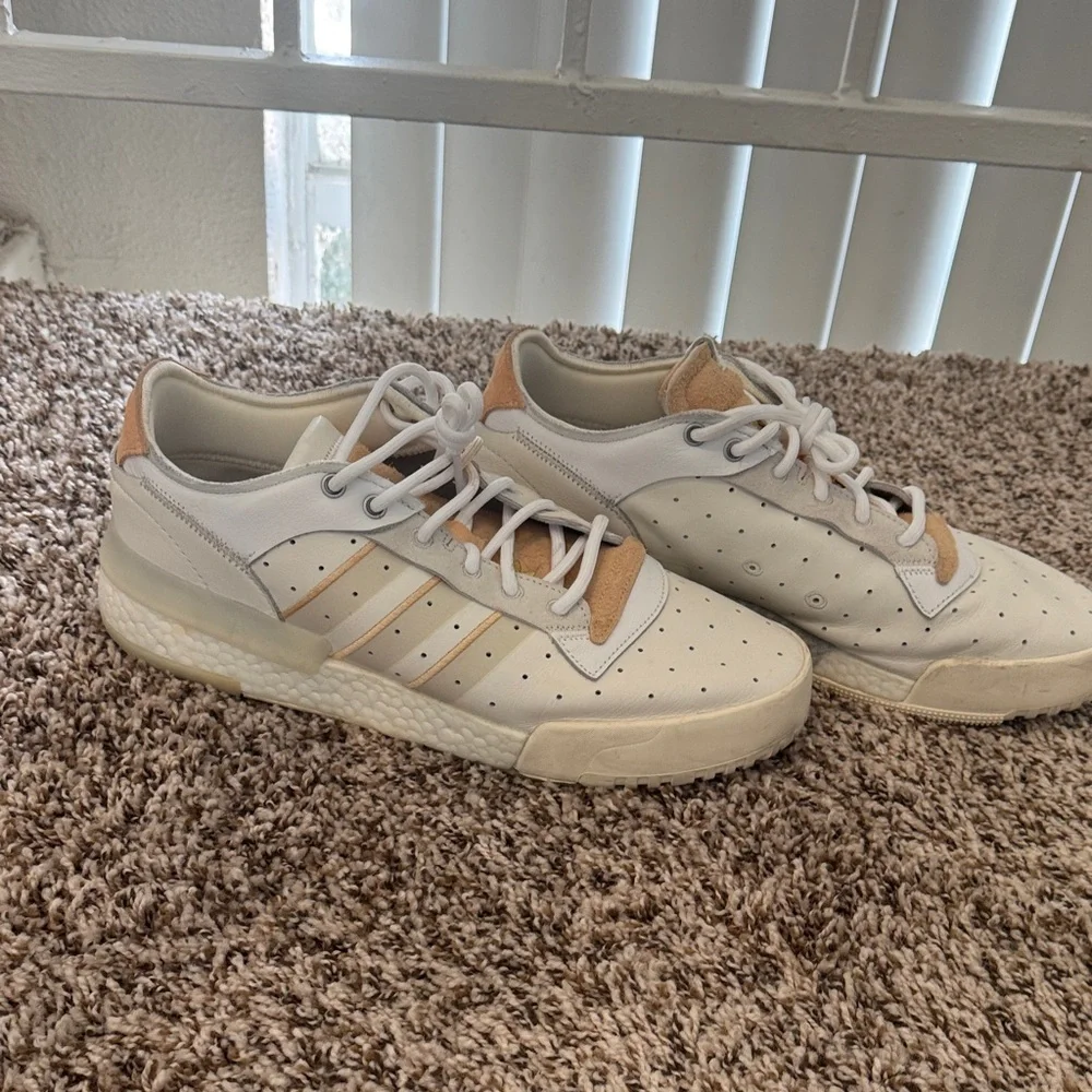 adidas Rivalry RM Low White glow Orange - Picture 2 of 5